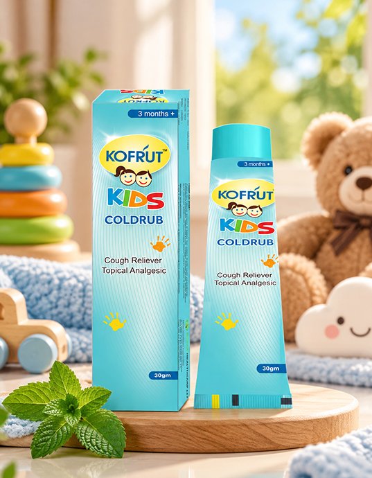 Kofrut Kids ColdRub box and tube